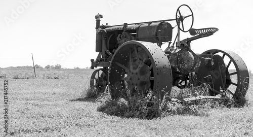 Old tractor