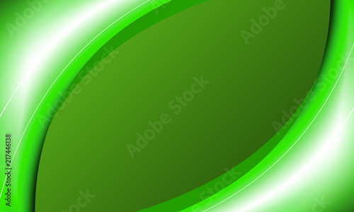 background with green wavy lines