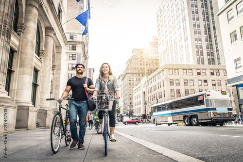 Photography Cyclists in New York