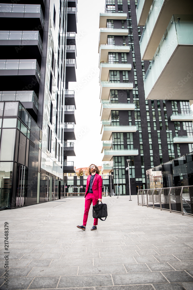 Obraz premium Hipster man