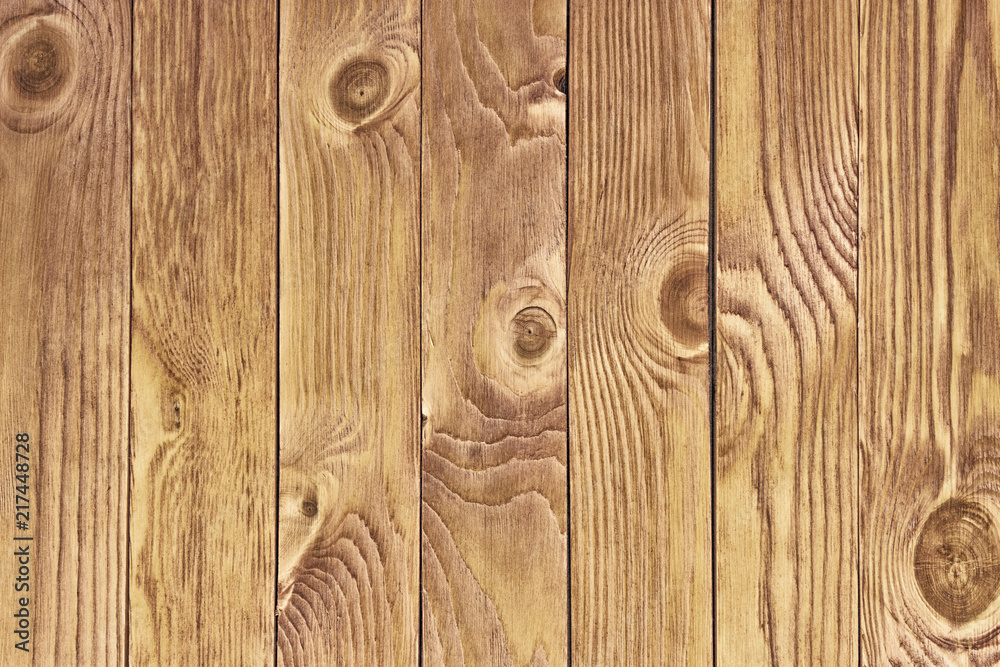 Obraz premium Light floorboards, texture of the boards close-up. Woody background