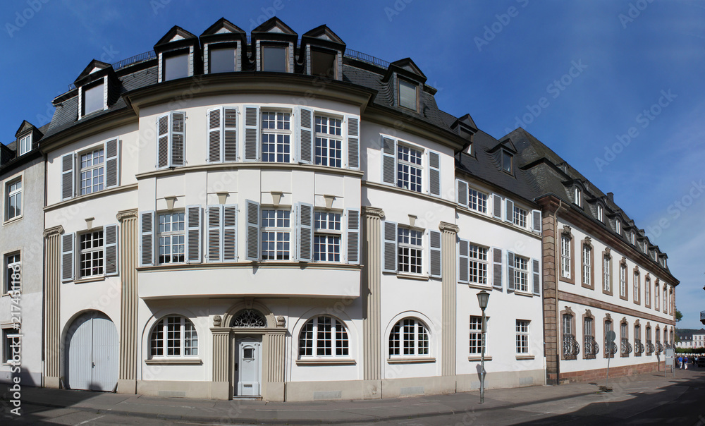Neoclassical residential building in Trier, Germany