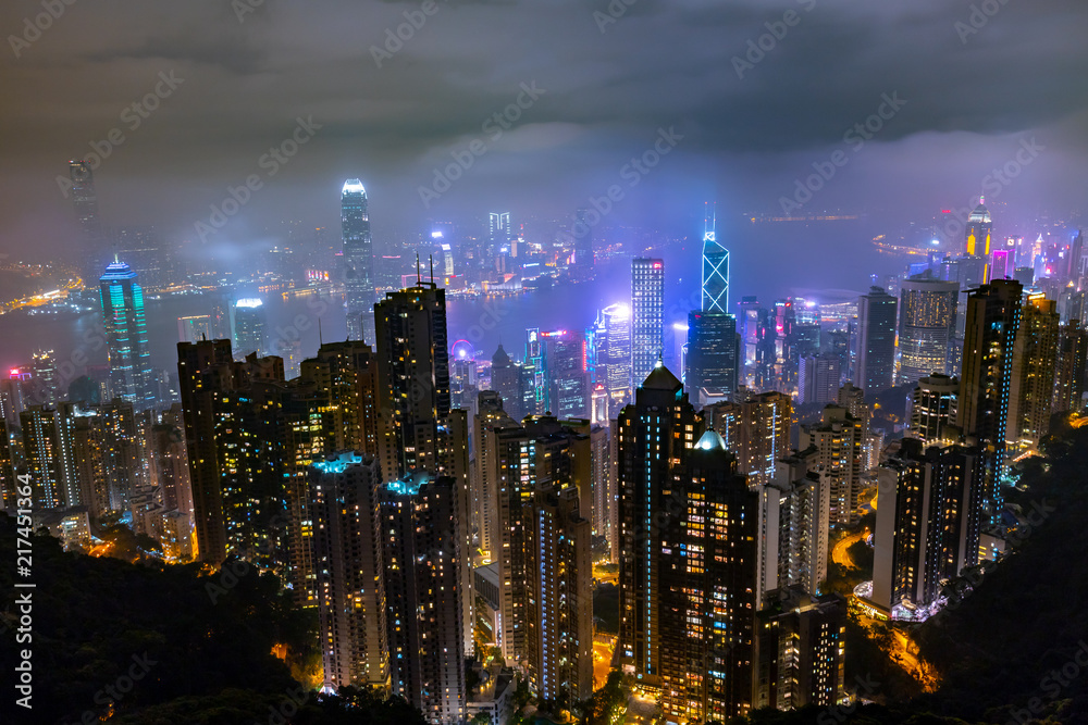 Fototapeta premium 香港の美しい景色