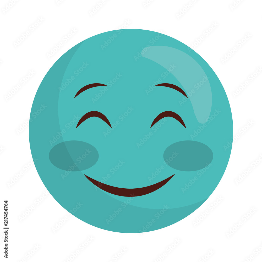 emoji smiling kawaii character icon emoji smiling kawaii character icon