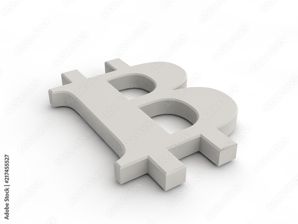 The isolated image of the character of the cryptocurrency bitcoin, a metal symbol of the future prospects of the economy and the world financial system. 3D rendering The isolated image of the character of the cryptocurrency bitcoin, a metal symbol of the future prospects of the economy and the world financial system. 3D rendering