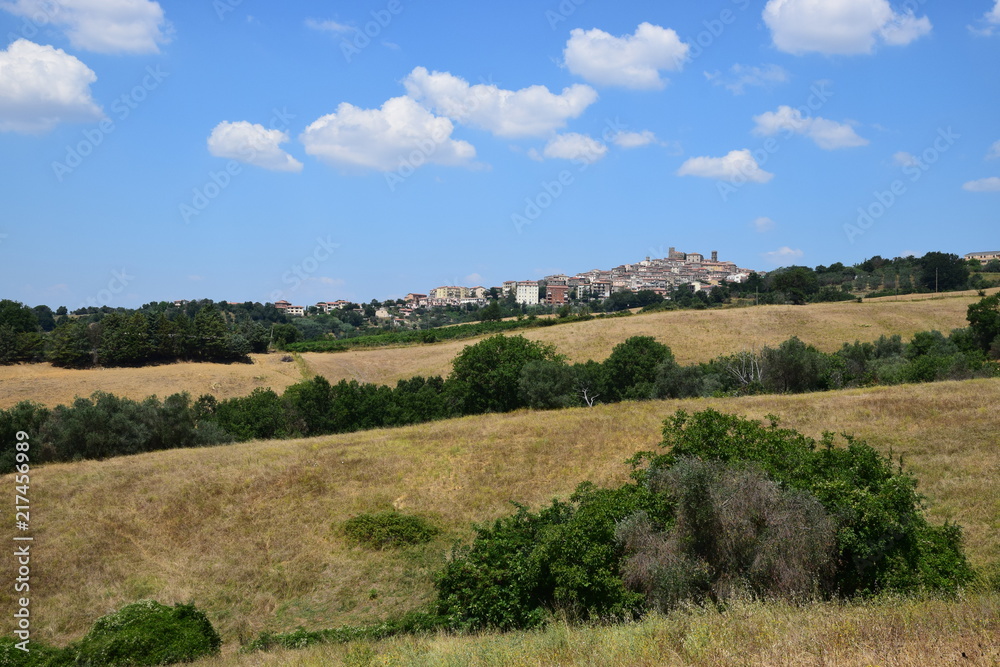 Manciano - paesaggio nella Maremma Toscana