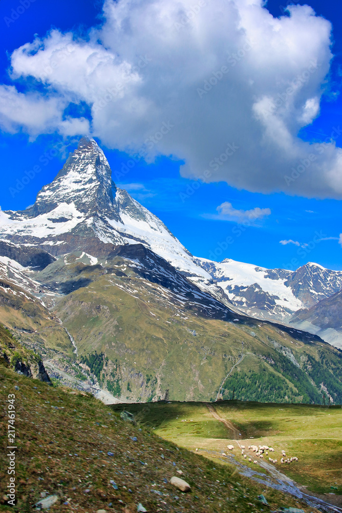 The most famous mountain in the Alps