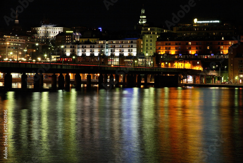 Bridge in Stockholm. Sweden © Andrey Shevchenko