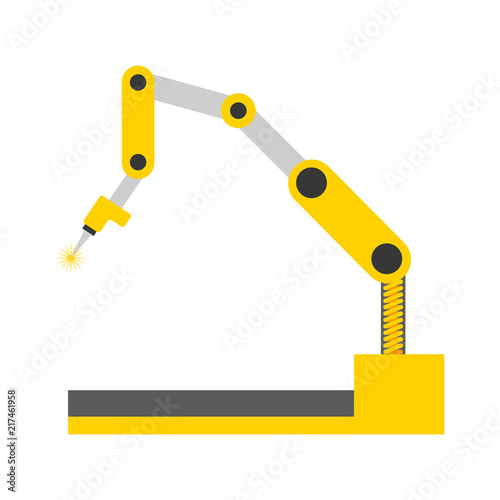 robotic arm mechanical industrial manipulator technology image