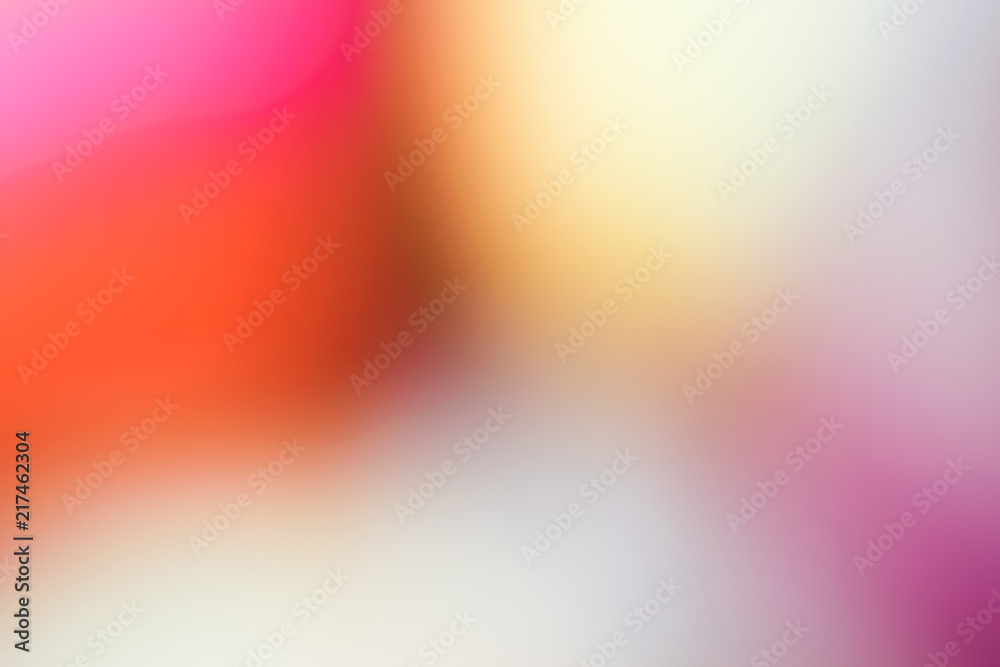Abstract defocused pink and red circular light pattern