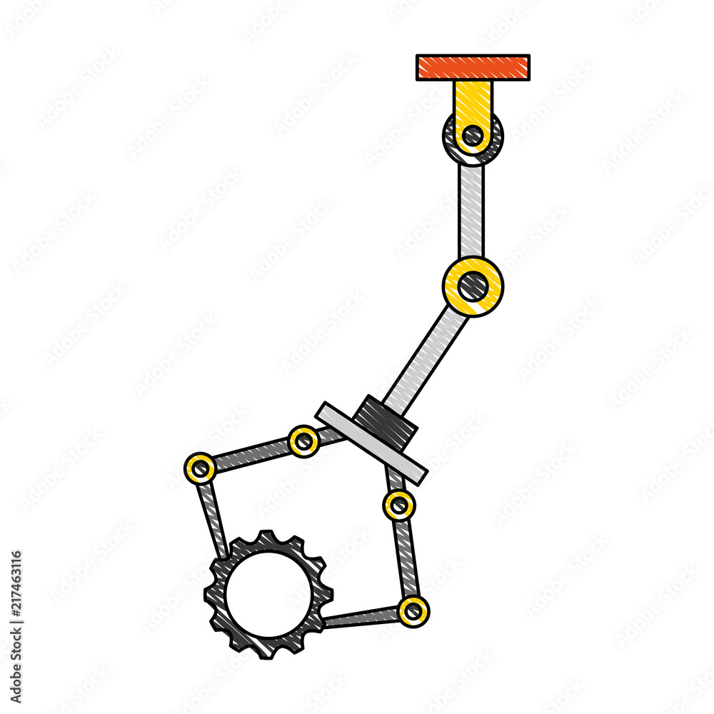 robotic arm holding gear mechanic technology image design robotic arm holding gear mechanic technology image design