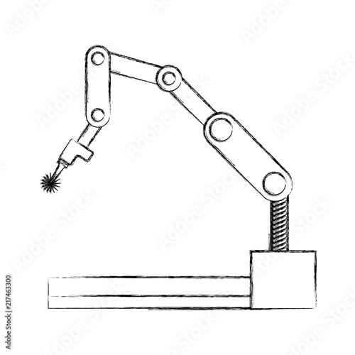 robotic arm mechanical industrial manipulator technology image design