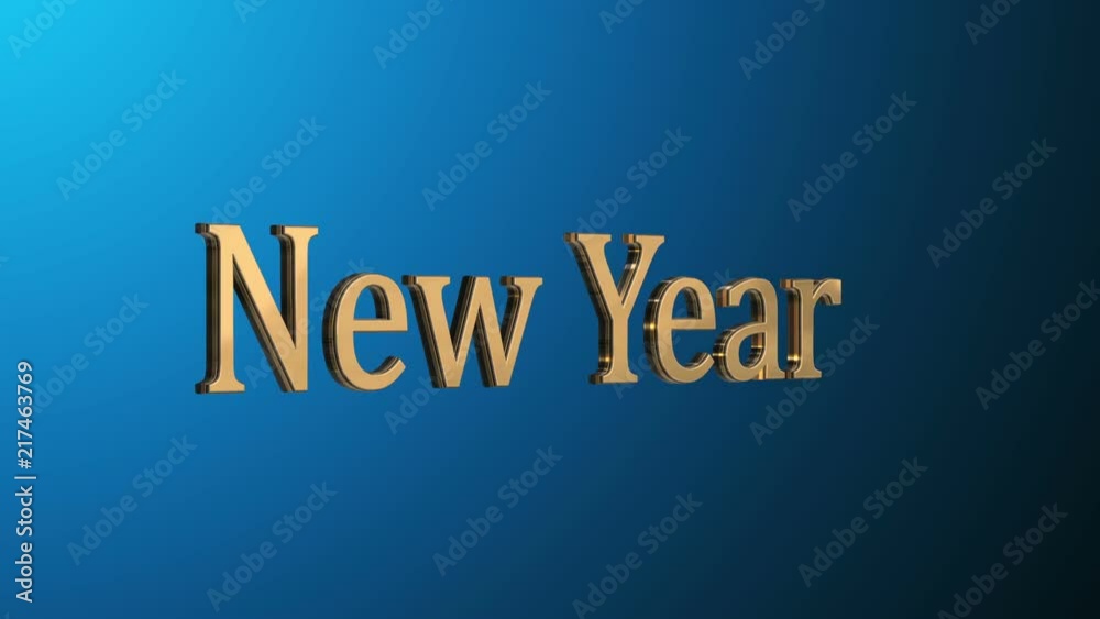 3d gold text letters New Year. Inscription for motion posters, banners. Available in FullHD and HD video footage 3d gold text letters New Year. Inscription for motion posters, banners. Available in FullHD and HD video footage