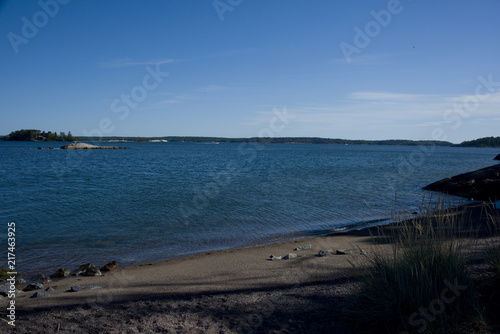 View over the Stockholm archipelago 