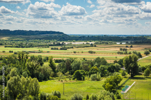 Meadow in Janowiec near Kazimierz Dolny  Lubelskie  Poland