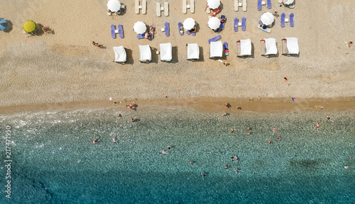 Beach at Pyrgos Chiliadous ...