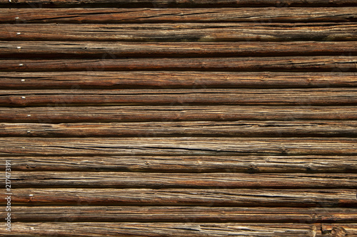 Antique old vintage wooden wall background or texture
