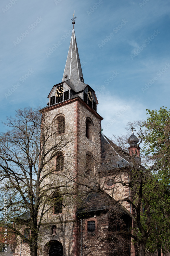 Fototapeta premium Kirche von Flörsheim