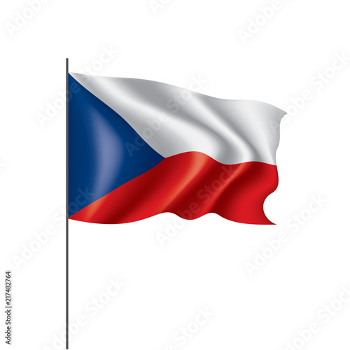 Free Download Czechia flag, vector illustration on a white background - GFXLoad
