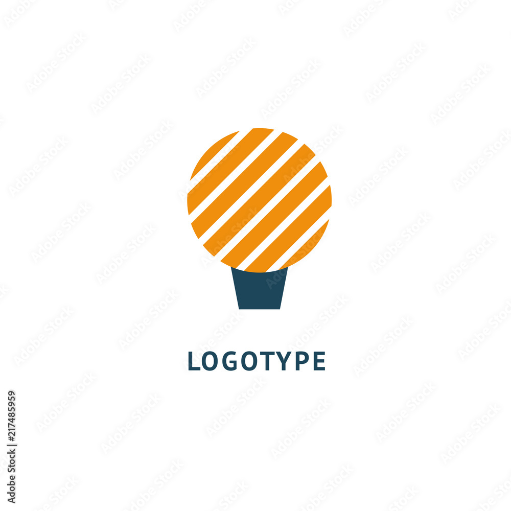 Naklejka premium Inspiration, creative agency, innovation, energy, electric, designer, training, education web icon.