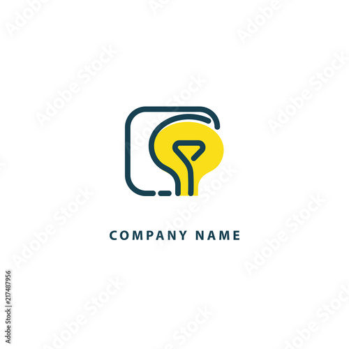 Inspiration, creative agency, innovation, energy, electric, designer, training, education web icon.