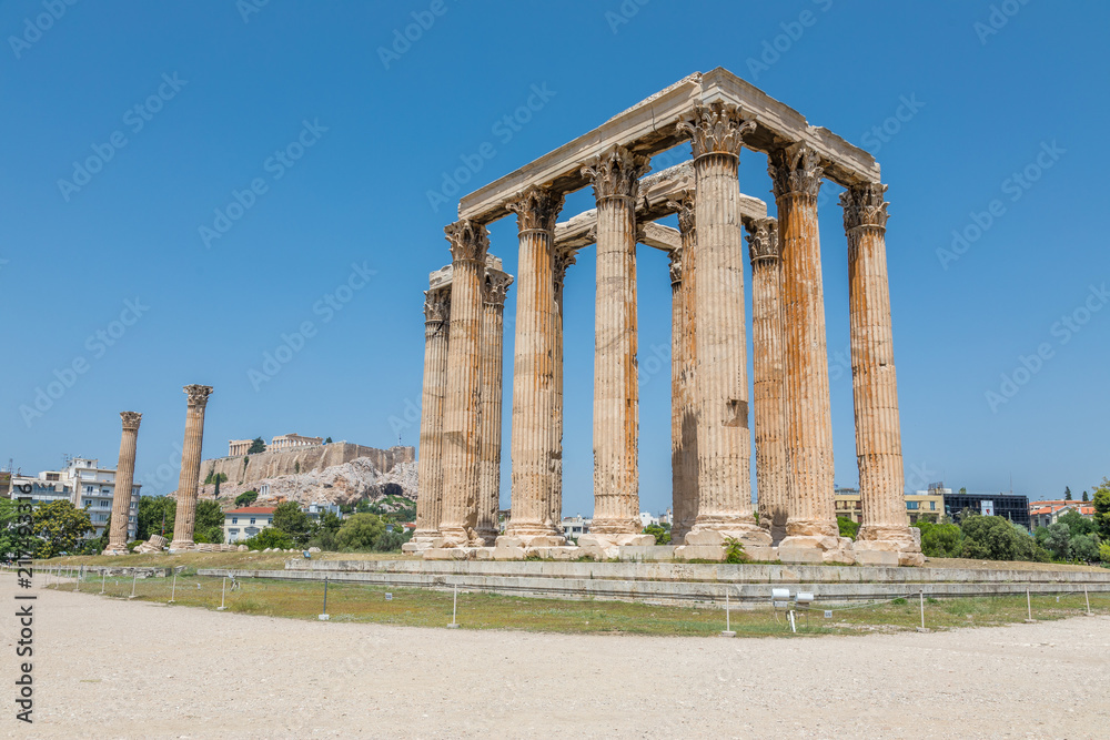 Temple de Zeus Olympien à Athènes
