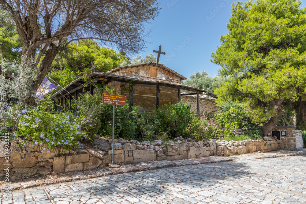 Église Agios Dimitrios Loumbardiaris à Athènes Église Agios Dimitrios Loumbardiaris à Athènes