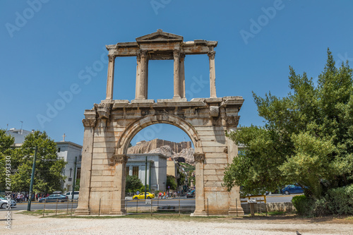 Porte d'Hadrien à Athènes