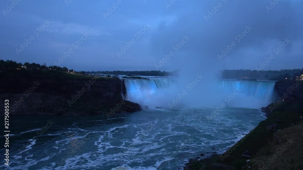 Niagara Falls - the Largest Waterfall In North America. Niagara Falls - the Largest Waterfall In North America.