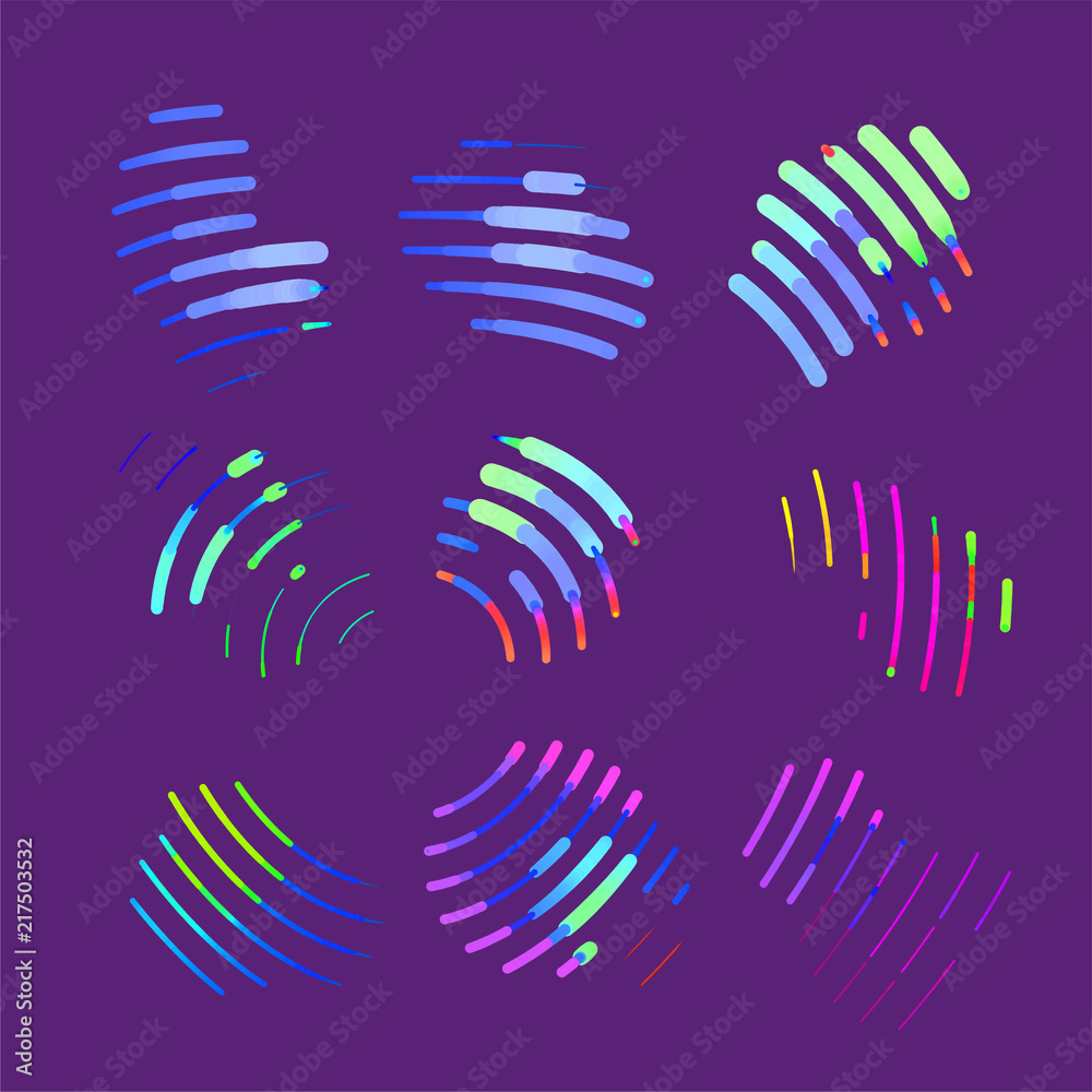 Fototapeta premium abstract vector background-Dot Graphics 