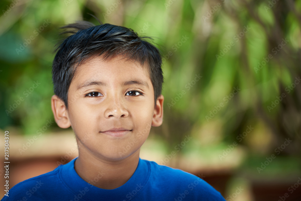 Portrait of latino boy Portrait of latino boy