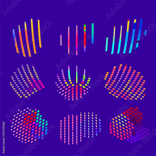 abstract vector background-Dot Graphics 