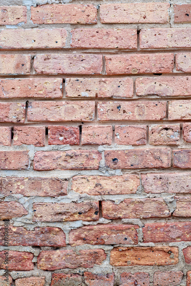 Obraz premium Section of old brick wall