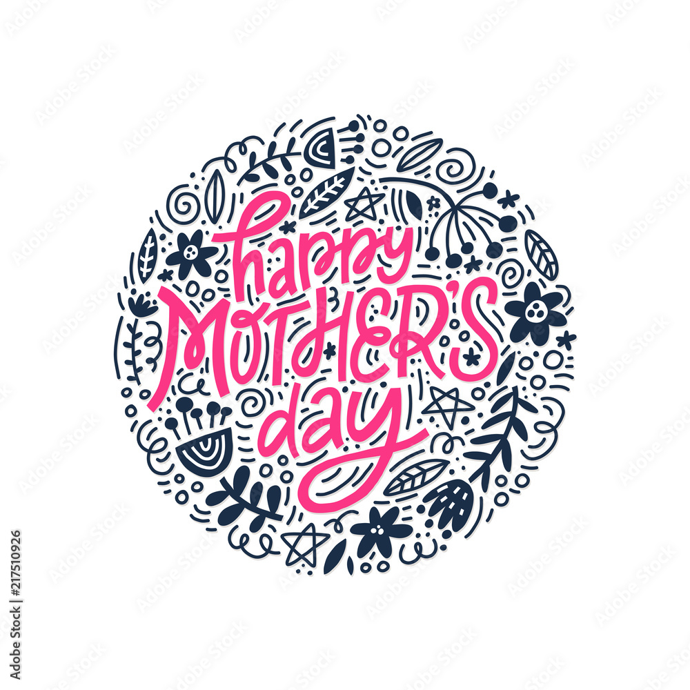 Happy Mother's day circle
