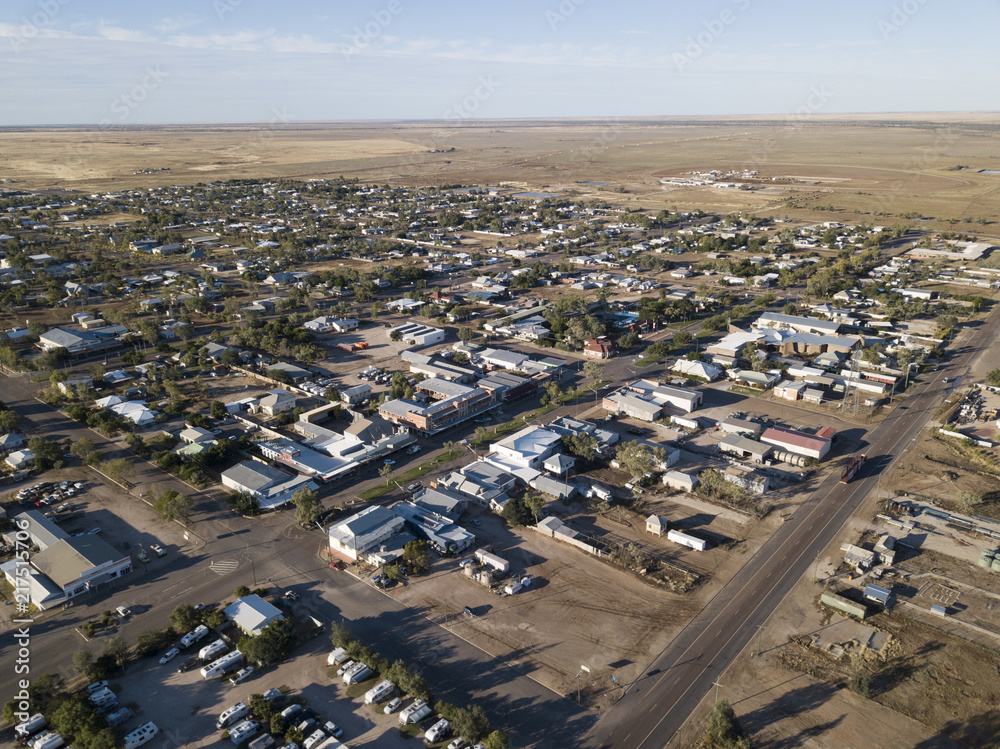 the town of l town Winton Queensland, Australia.