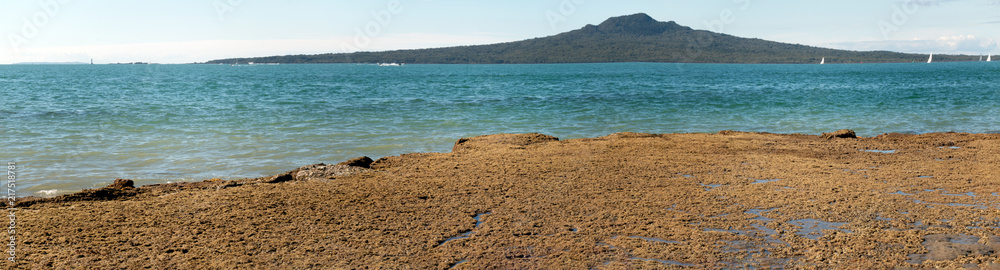 Rangitoto island New Zealand