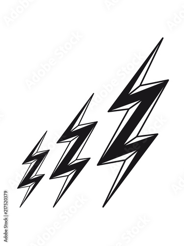 3 blitze reihe stromschlag gefahr schild blitz symbol kabel strom elektro leitung starkstrom gefahr energie watt clipart