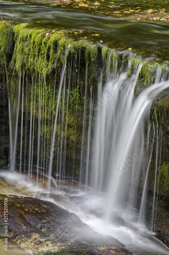 Sgwd yr Pannwr waterfall  Brecon Beacons National Park  Wales