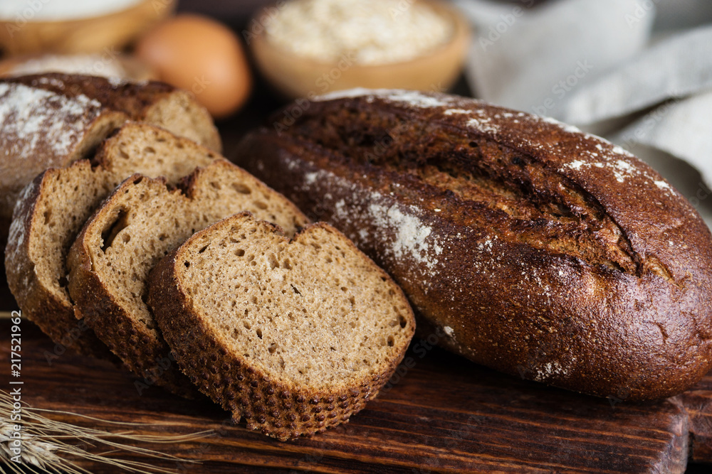 Rye homemade bread Rye homemade bread