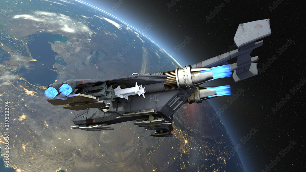 Fototapeta premium 宇宙船