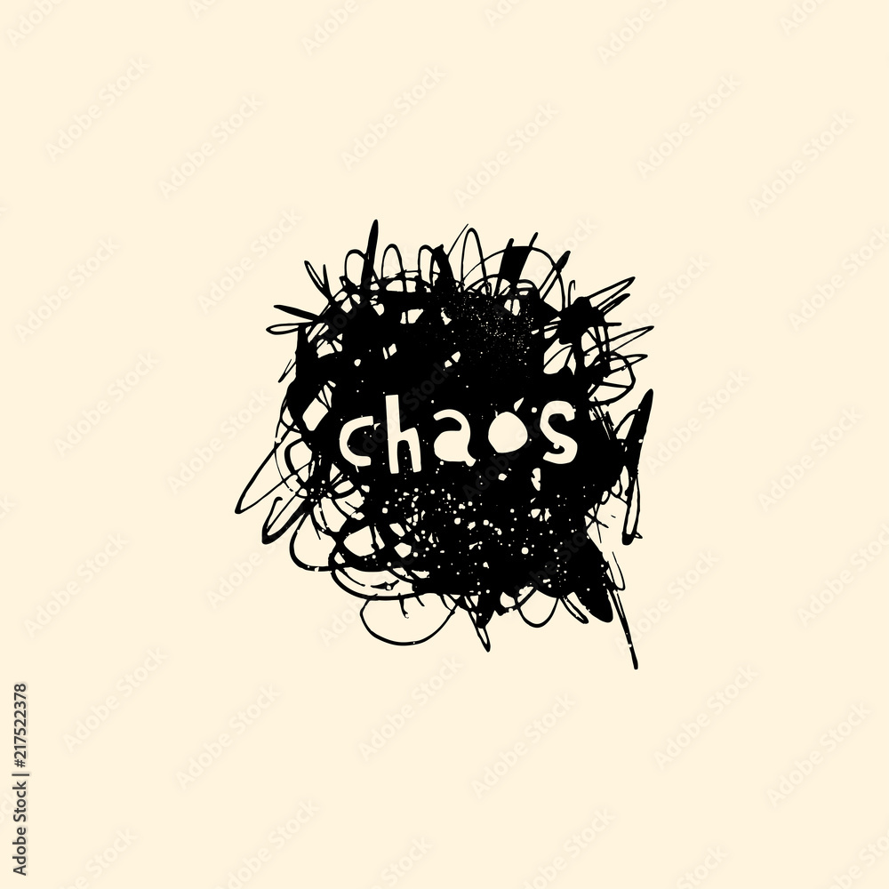 Interior poster and t-shirt design consept. Handdrawn ink scribble with rustic text. Interior poster and t-shirt design consept. Handdrawn ink scribble with rustic text.