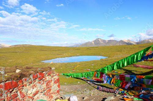 Small lake in Tibet