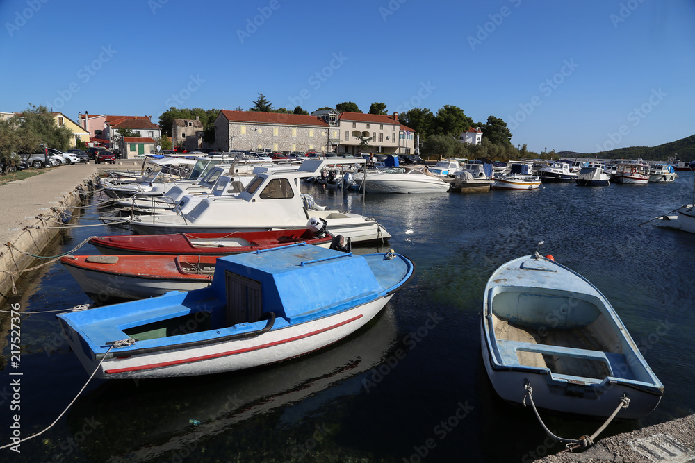 Fishing boats at the pier / Zablace (Croatia)
