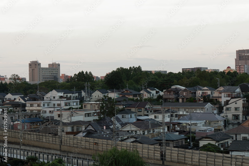 Obraz premium 夕暮れの風景