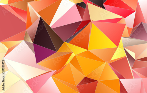 Triangular 3d, modern background