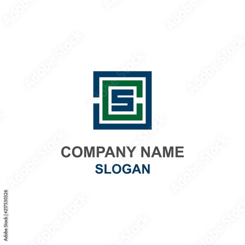 DCS letter initial square logo.