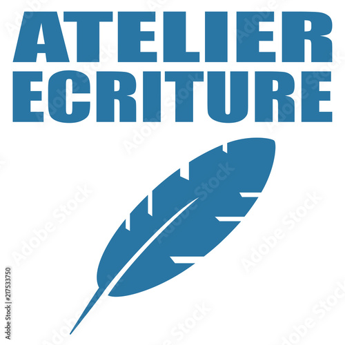 Logo atelier écriture.