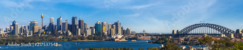 Panorama of Sydney city
