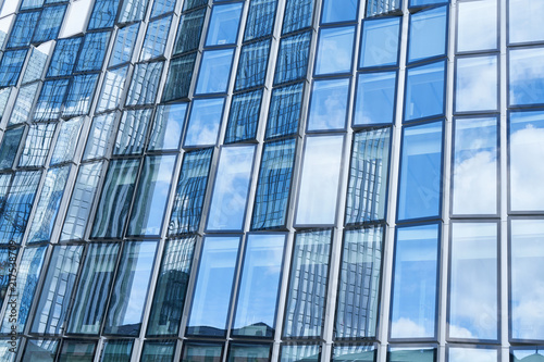 Moderne Glas Architektur in Frankfurt am Main