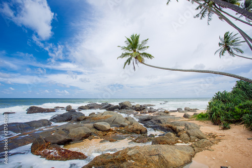 Tropical beach of Sri-Lanka